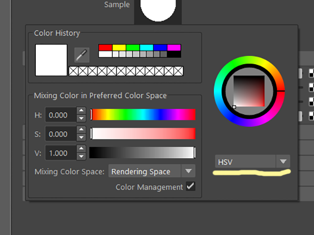 MAYA Color Chooser MAYA Color Chooser
