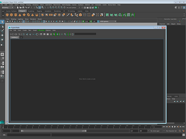 MAYA Hypershade MAYA Hypershade