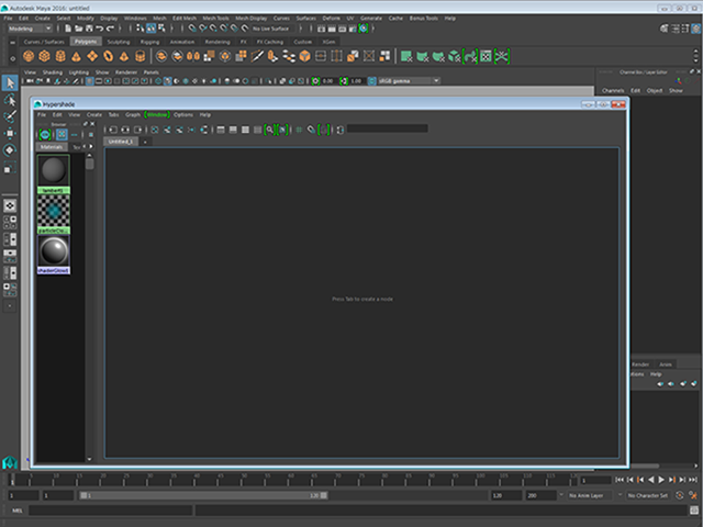 MAYA Hypershade MAYA Hypershade
