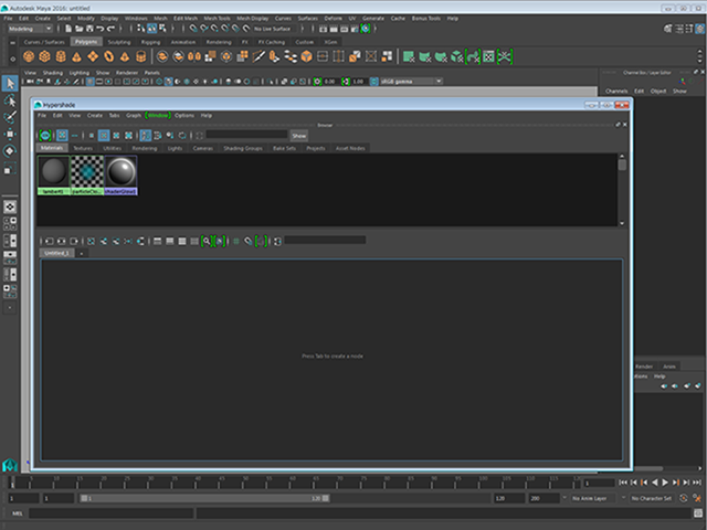 MAYA Hypershade MAYA Hypershade