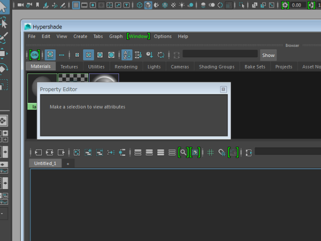 MAYA Hypershade MAYA Hypershade