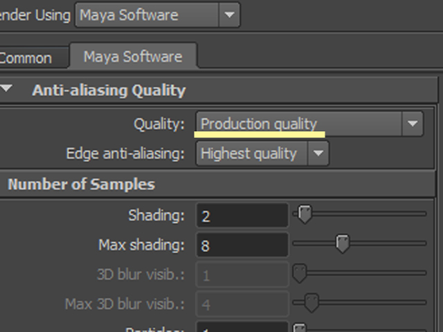 MAYA Production quality MAYA Production quality