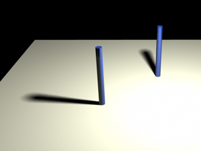 MAYA Raytrace Shadow Attribute Light Radius MAYA Raytrace Shadow Attribute Light Radius