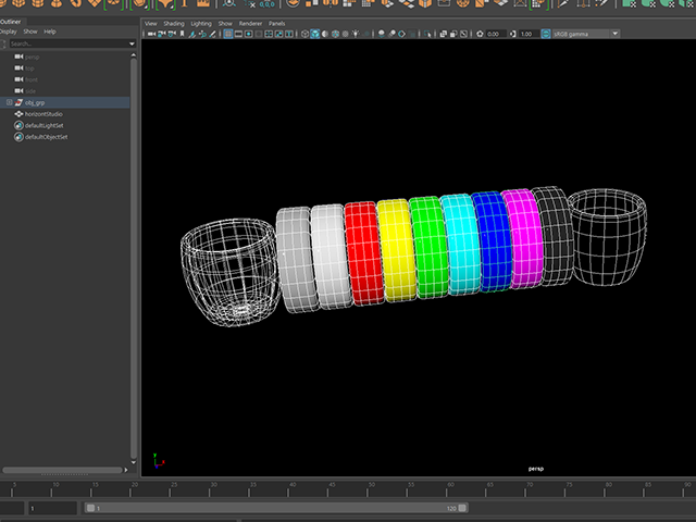 Maya2018 Select Objects Maya2018 Select Objects