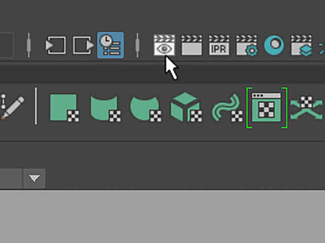 Maya2018 Open Render View Maya2018 Open Render View