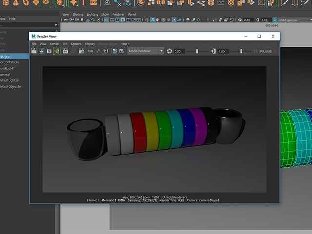 Maya2018 Render View Maya2018 Render View