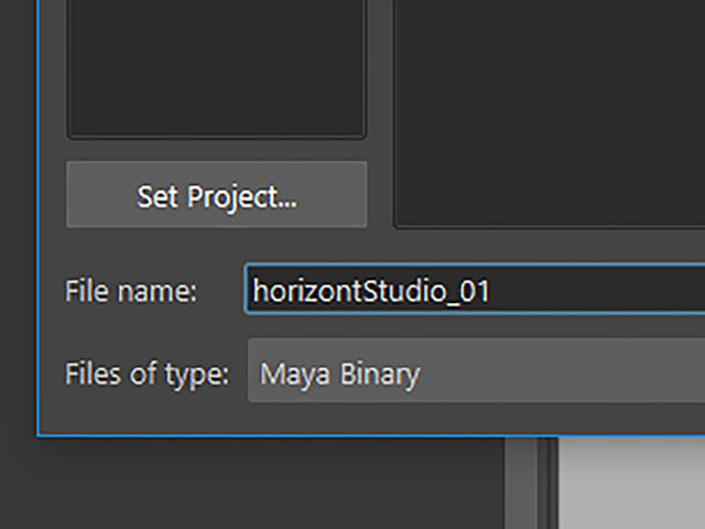 Maya2018 Save Scene As Maya2018 Save Scene As