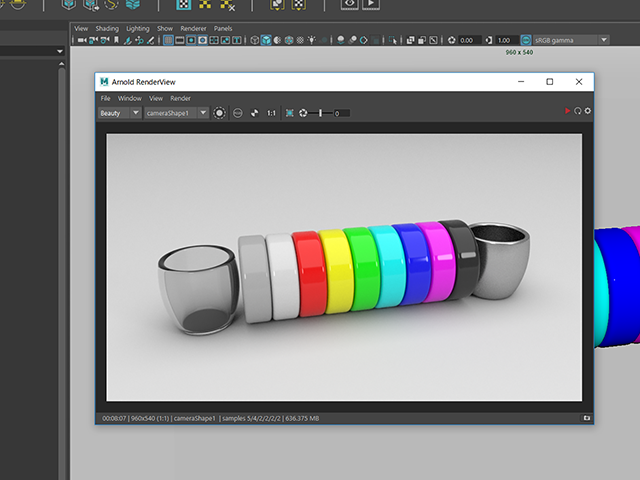 Maya2018 Render View Maya2018 Render View