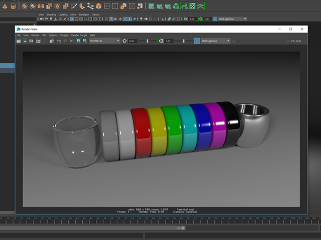 MAYA Render View MAYA Render View