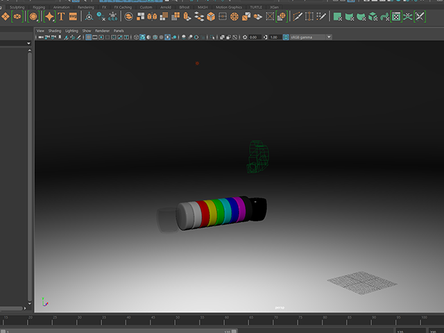 Maya2018 Perspective View Maya2018 Perspective View