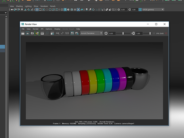 Maya2018 Render View Maya2018 Render View