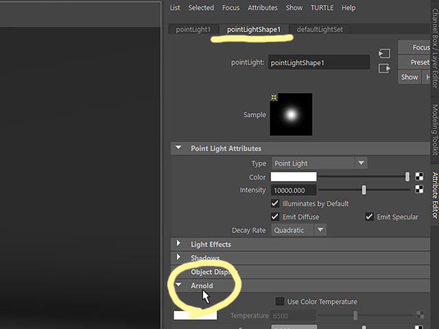 Maya2018 pointLightShape1 Maya2018 pointLightShape1