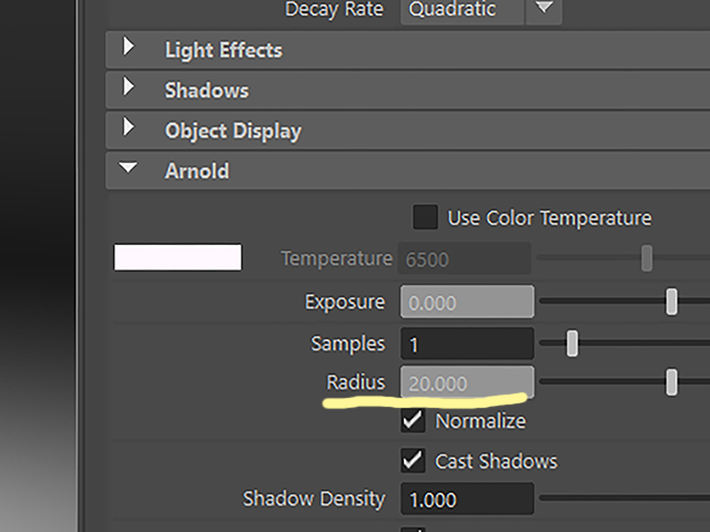 Maya2018 pointLightShape1 Maya2018 pointLightShape1