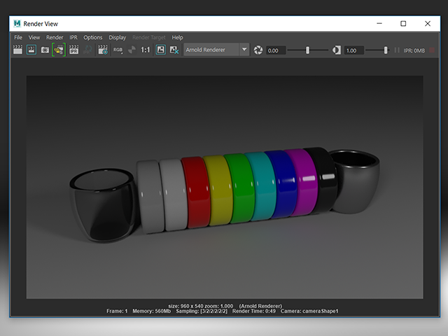 Maya2018 Render View Maya2018 Render View