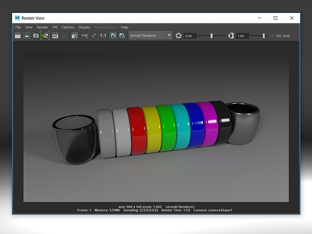 Maya2018 Render View Maya2018 Render View