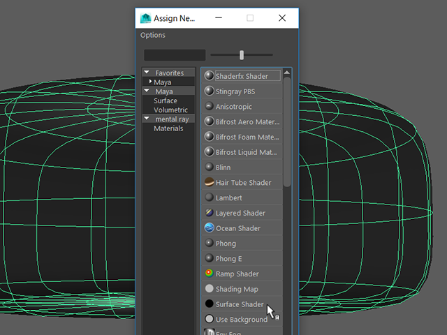 MAYA Surface Shader MAYA Surface Shader