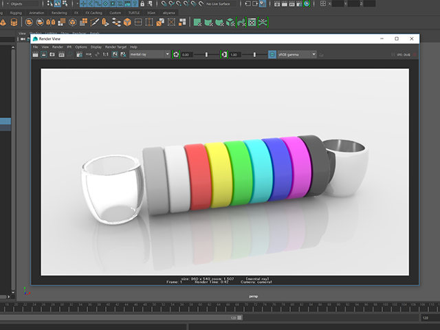 MAYA Render View MAYA Render View