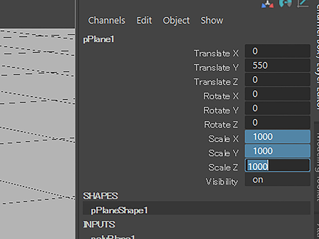 Maya2018 Channel Box Maya2018 Channel Box