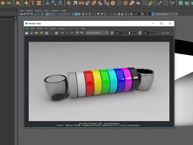 Maya2018 Render View Maya2018 Render View