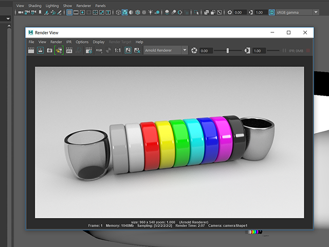 Maya2018 Render View Maya2018 Render View