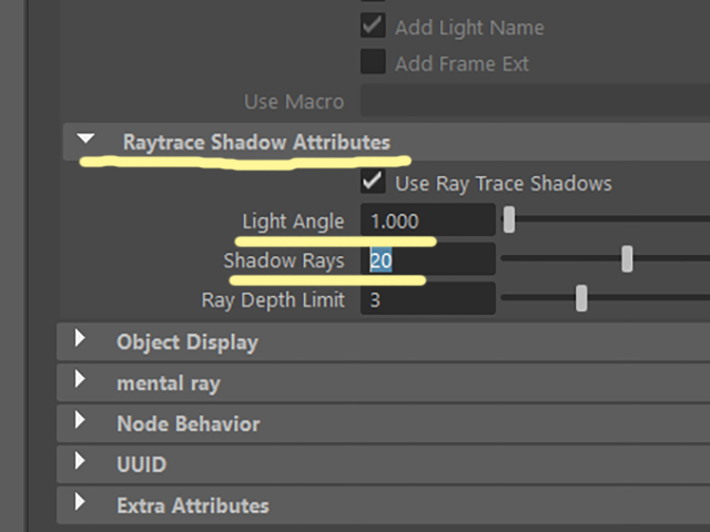 MAYA directional Light1 MAYA directional Light1