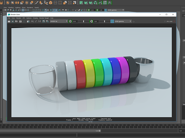 MAYA Render View MAYA Render View