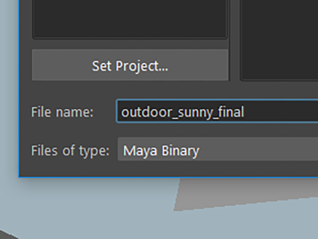 MAYA outdoor_sunny_final.mb MAYA outdoor_sunny_final.mb