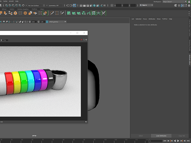 Maya2018 Attribute Editor Maya2018 Attribute Editor