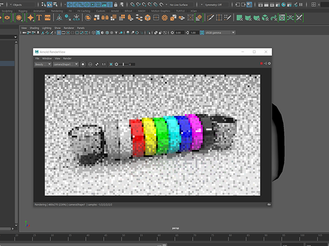 Maya2018 Arnold RenderView Maya2018 Arnold RenderView