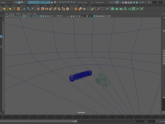 Maya2018 aiAreaLight1 Maya2018 aiAreaLight1
