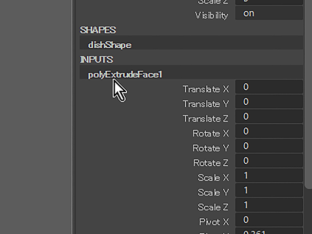 Maya2018 polyExtrudeFace1 Maya2018 polyExtrudeFace1