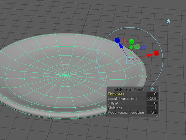 Maya2018 polyExtrudeFace1 Maya2018 polyExtrudeFace1