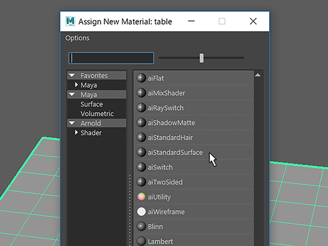 Maya2018 Assign New Material Maya2018 Assign New Material