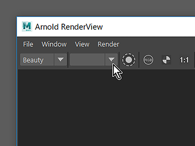 Maya2018 Arnold RenderView Maya2018 Arnold RenderView