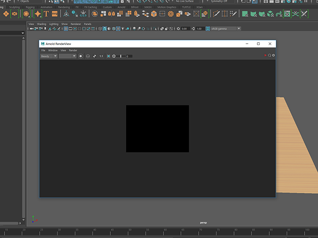 Maya2018 Arnold RenderView Maya2018 Arnold RenderView