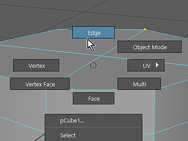 Maya2018 Select Edge Maya2018 Select Edge