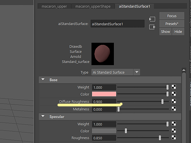 Maya2018 aiStandardSurface1 Maya2018 aiStandardSurface1