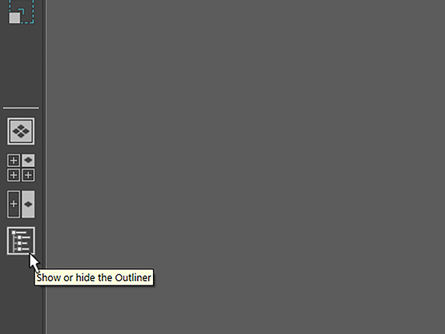 Maya2018 Outliner Maya2018 Outliner