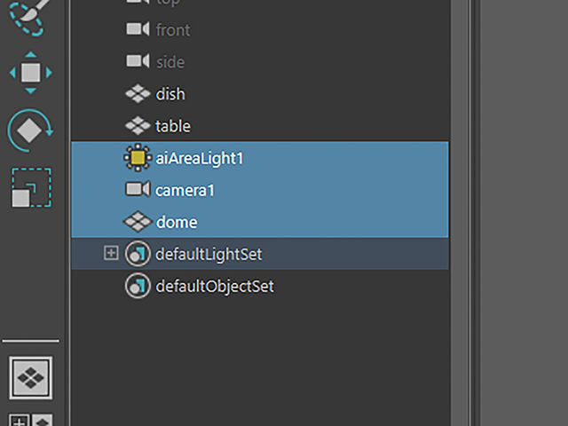 Maya2018 Outliner Maya2018 Outliner