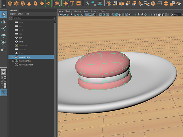 Maya2018 Import macaron_grp Maya2018 Import macaron_grp