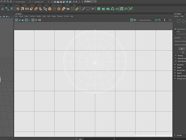 Maya2018 UV Editor Maya2018 UV Editor