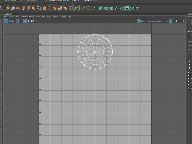 Maya2018 UV Editor Maya2018 UV Editor