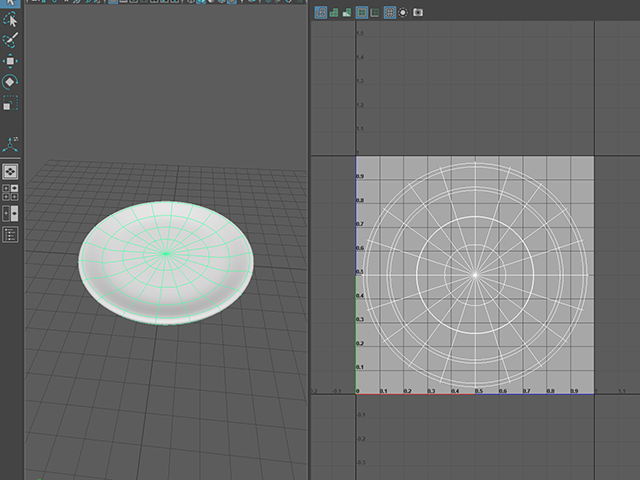 Maya2018 Create UV Maya2018 Create UV