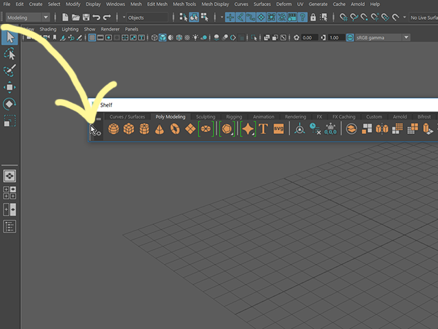 Maya2018 Interface Maya2018 Interface