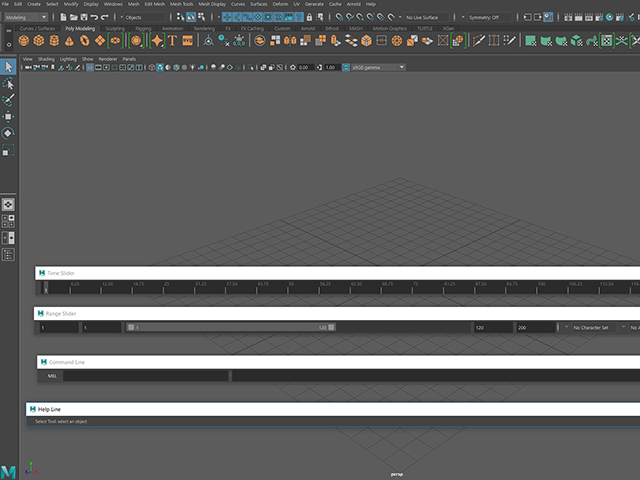 Maya2018 Interface Maya2018 Interface