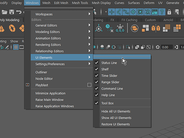 Windows UI Elements Windows UI Elements