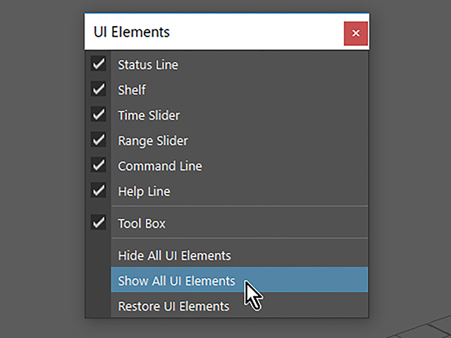 Windows UI Elements Windows UI Elements