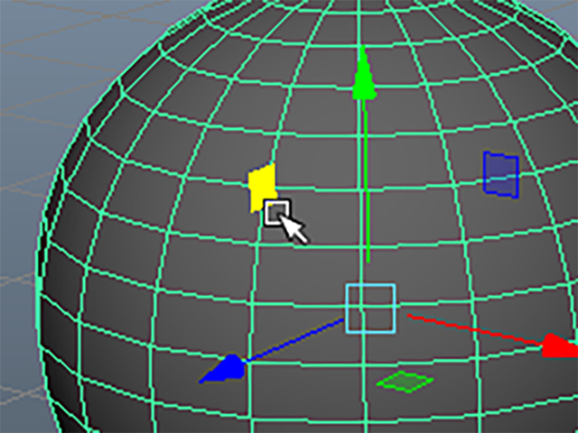 この平面移動は、MAYA2015からです。MAYA2014では、できません。 この平面移動は、MAYA2015からです。MAYA2014では、できません。