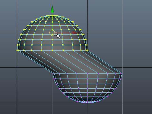 MAYA xキーを押しながら、スナップ移動 MAYA xキーを押しながら、スナップ移動