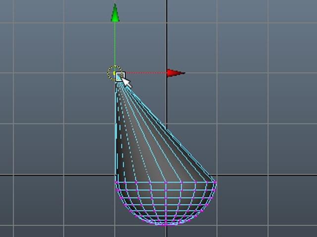 MAYA バーテックスが一点にスナップ MAYA バーテックスが一点にスナップ
